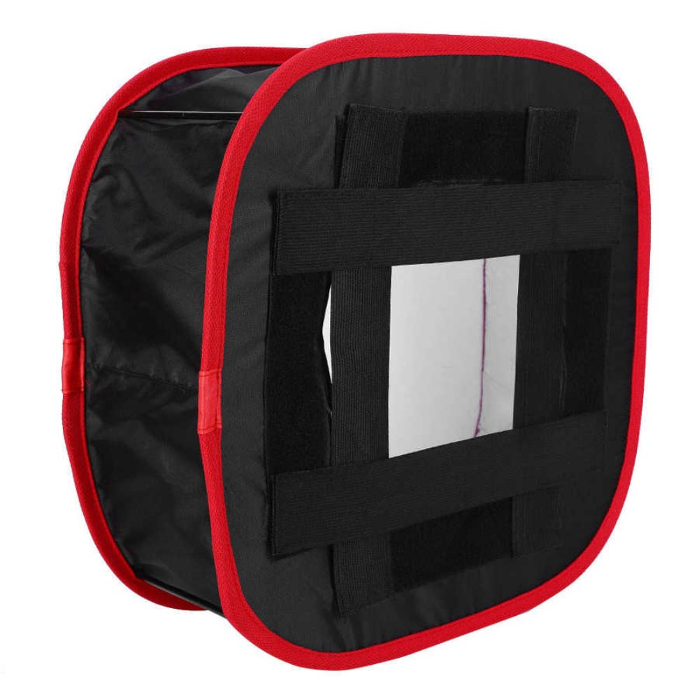 (43cm) Faltbarer Kamera Licht Diffusor Softbox Studio Ausrüstung Porträt Foto Leuchte   Tragetasche - Schwarz