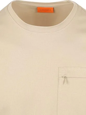 Suitable T-shirt Sonny Pocket Beige SPE25108SO38ST-190 kopen