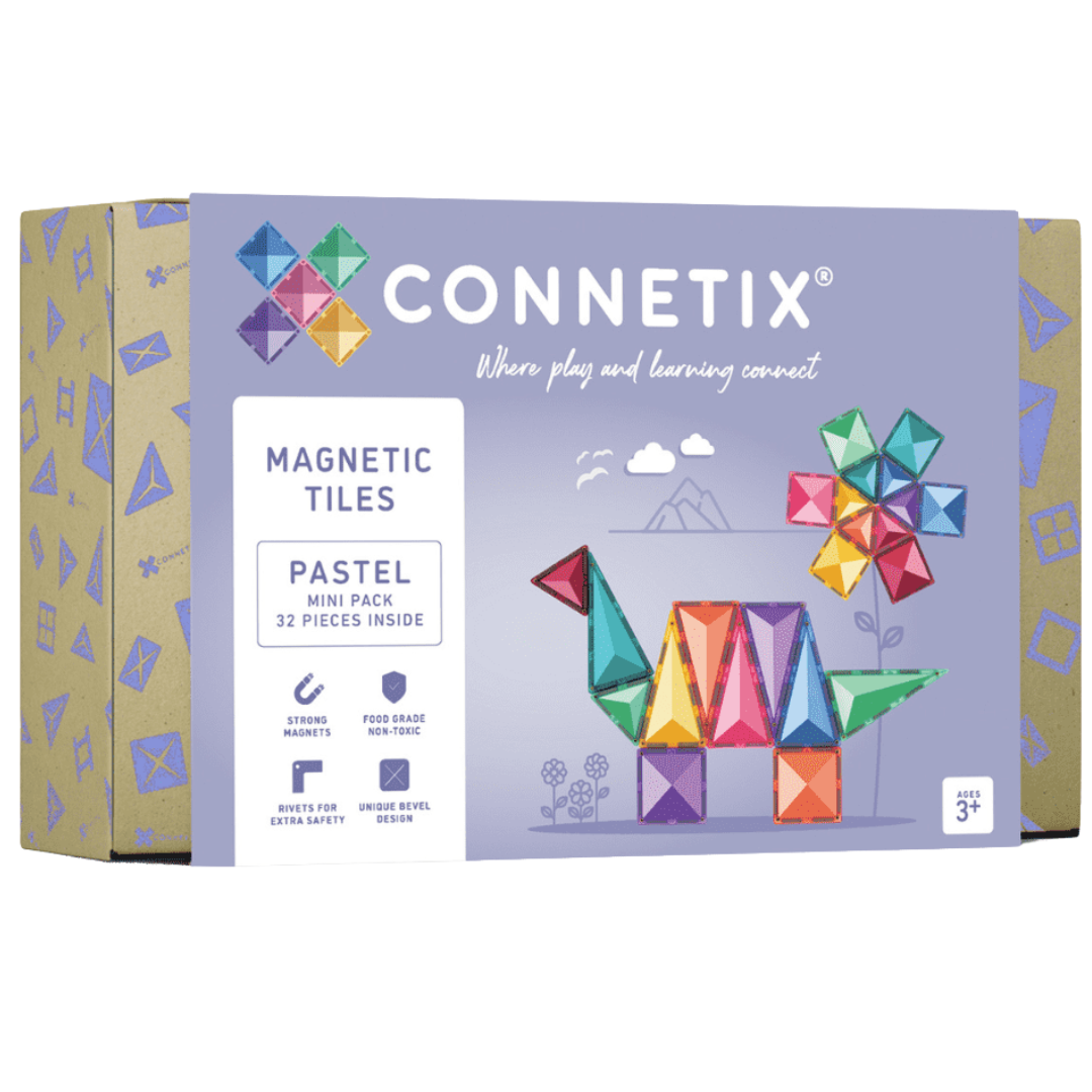 Connetix magnetische tegels mini - pastel - 32st