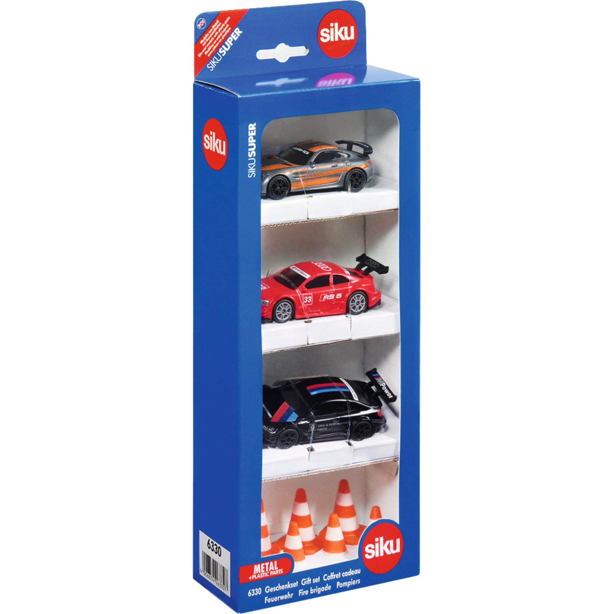 SIKU Modellfahrzeug SUPER Geschenkset Race