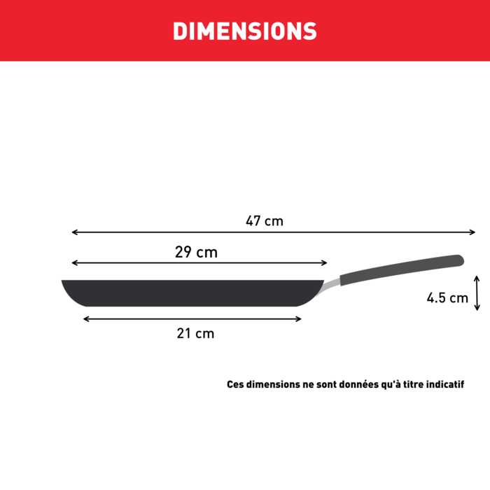 Poêle multi-crêpes 27 cm