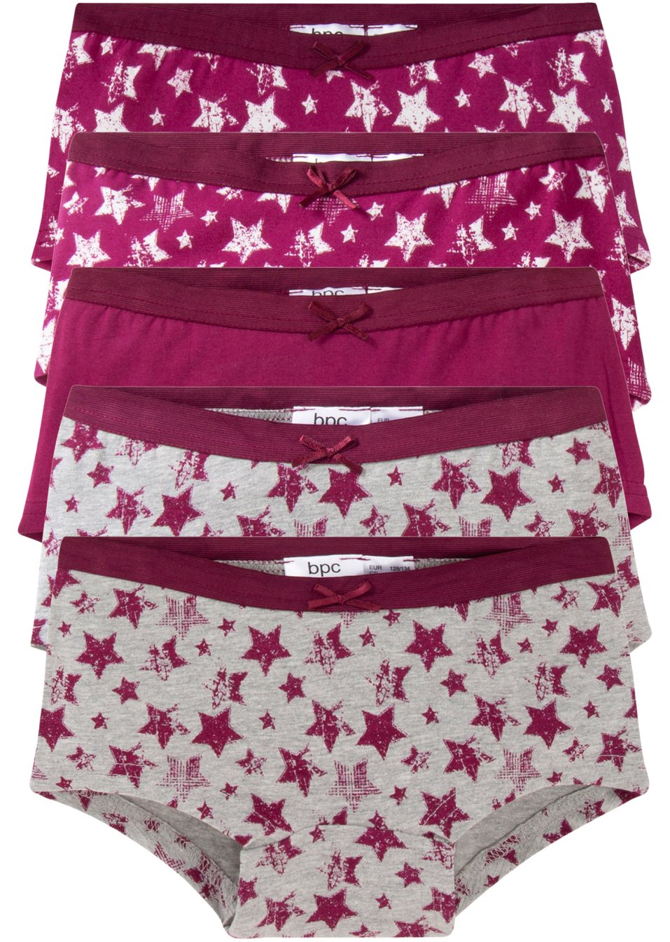 Lot de 5 shorties