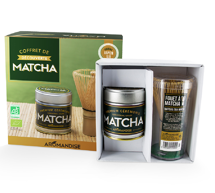 Coffret matcha découverte bio - AROMANDISE