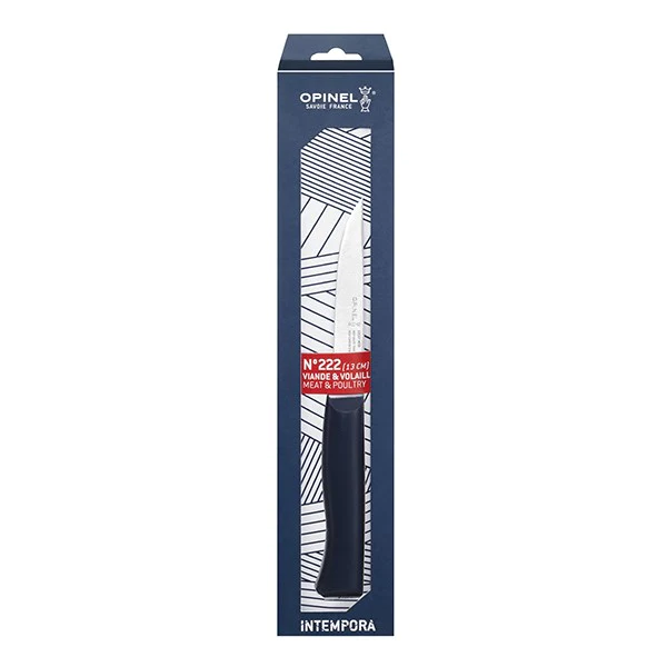 Couteau viande et volaille N°222 lame inox 13 cm Opinel