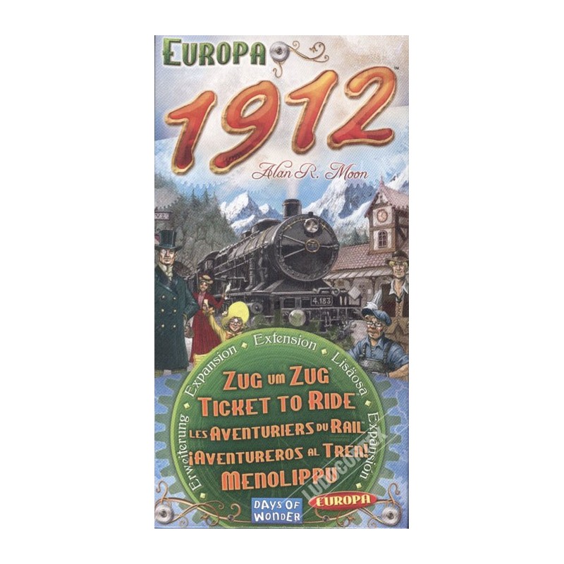 Les aventuriers du rail : extension Europe 1912