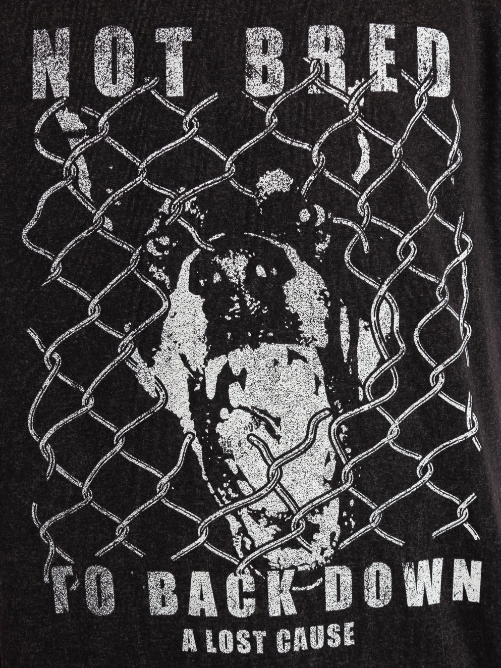 A Lost Cause Backdown Vintage T-Shirt vintage black