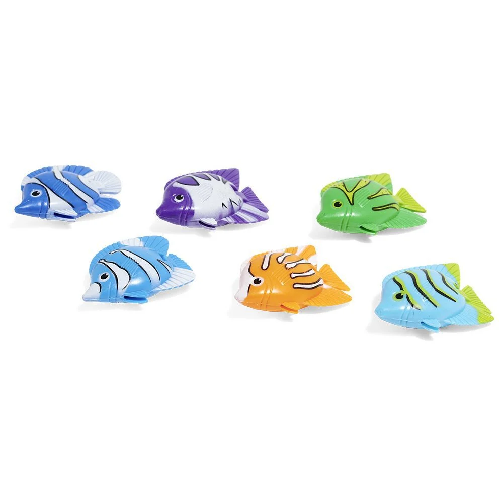 Jeu de pêche poisson x6 avec épuisette