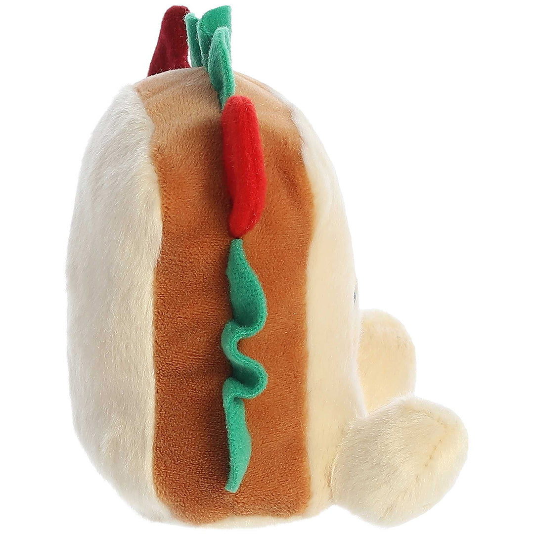 palm pals knuffelsandwich blt tomas - 13 cm