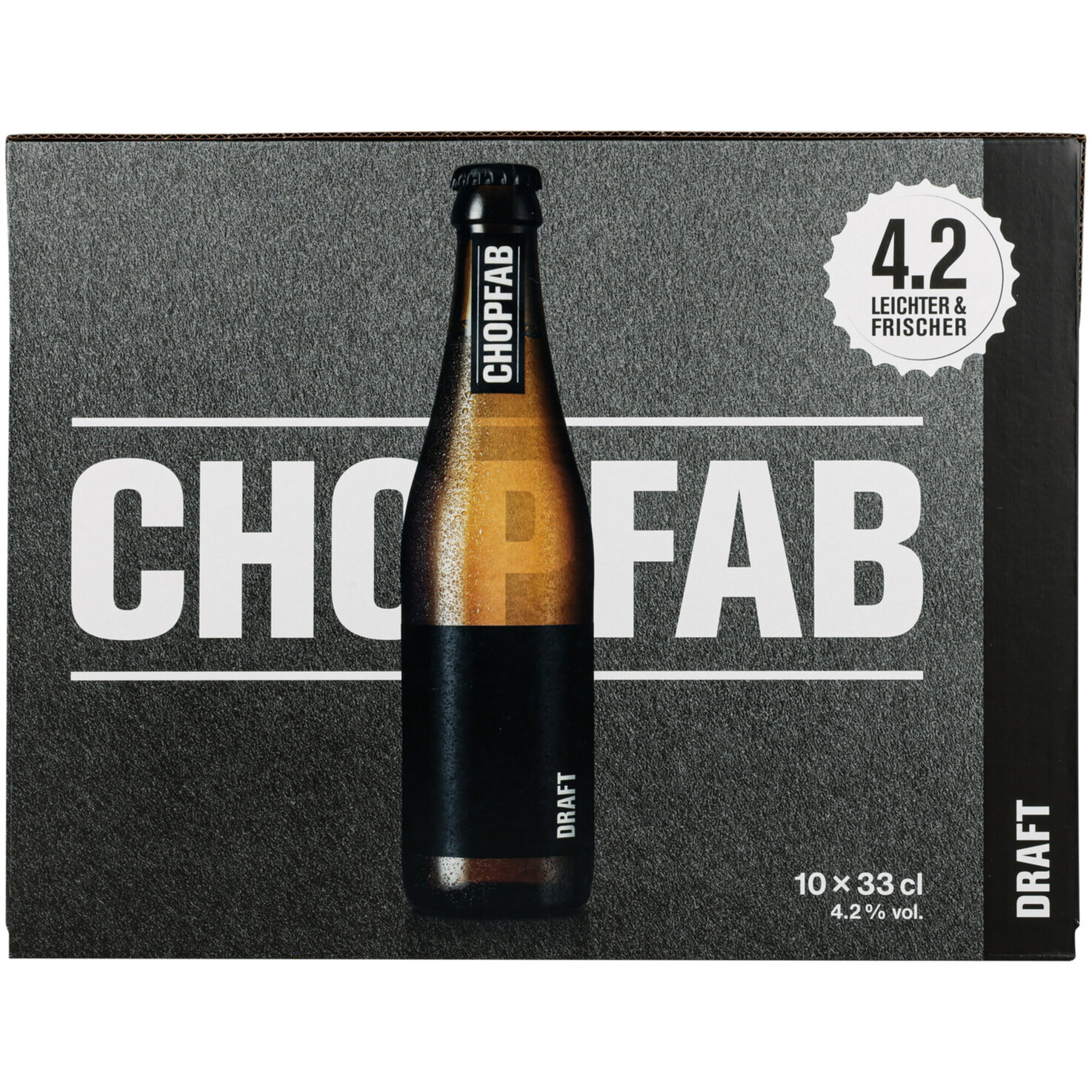 Chopfab Draft Bier 10x33cl -330cl