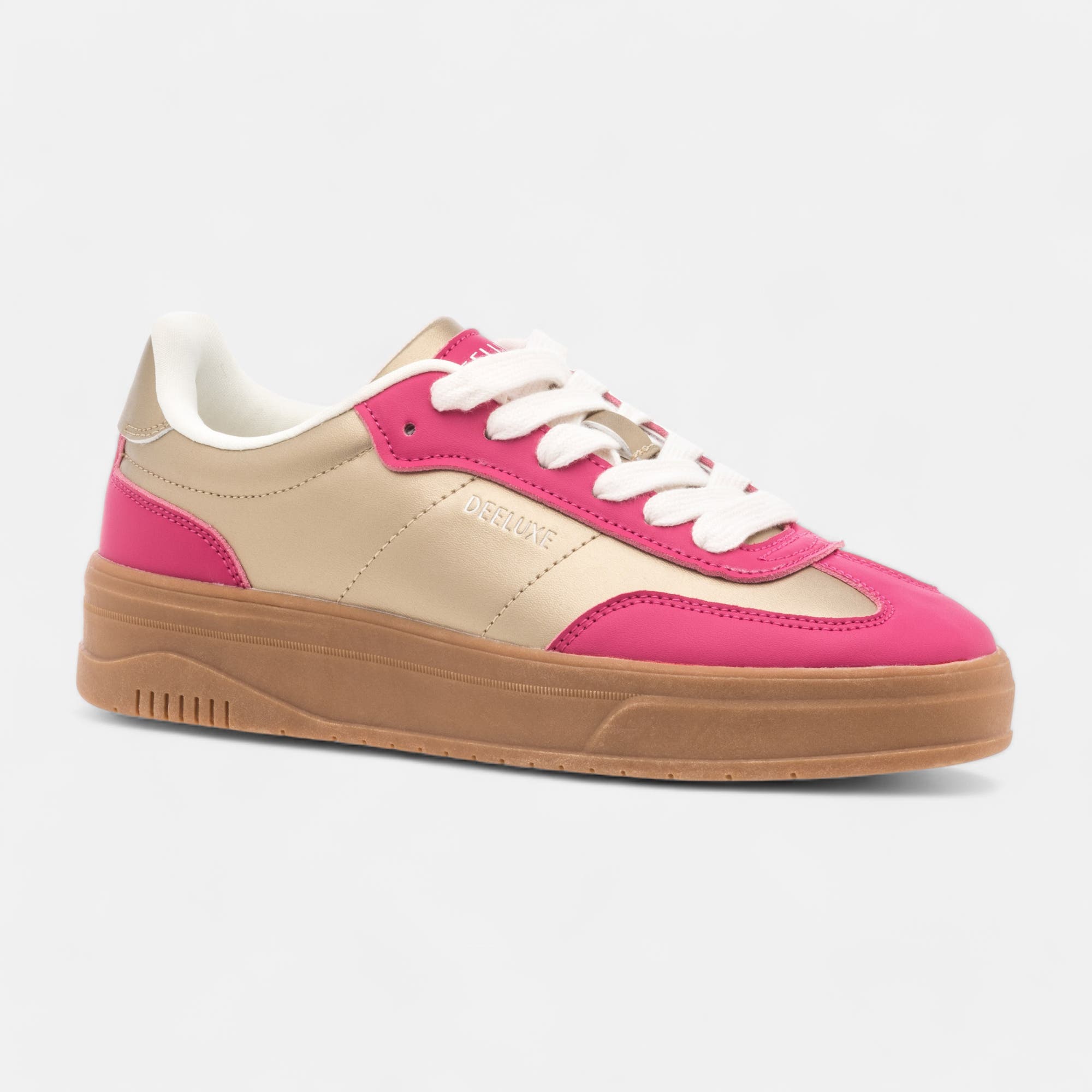Baskets basses Femme fuchsia