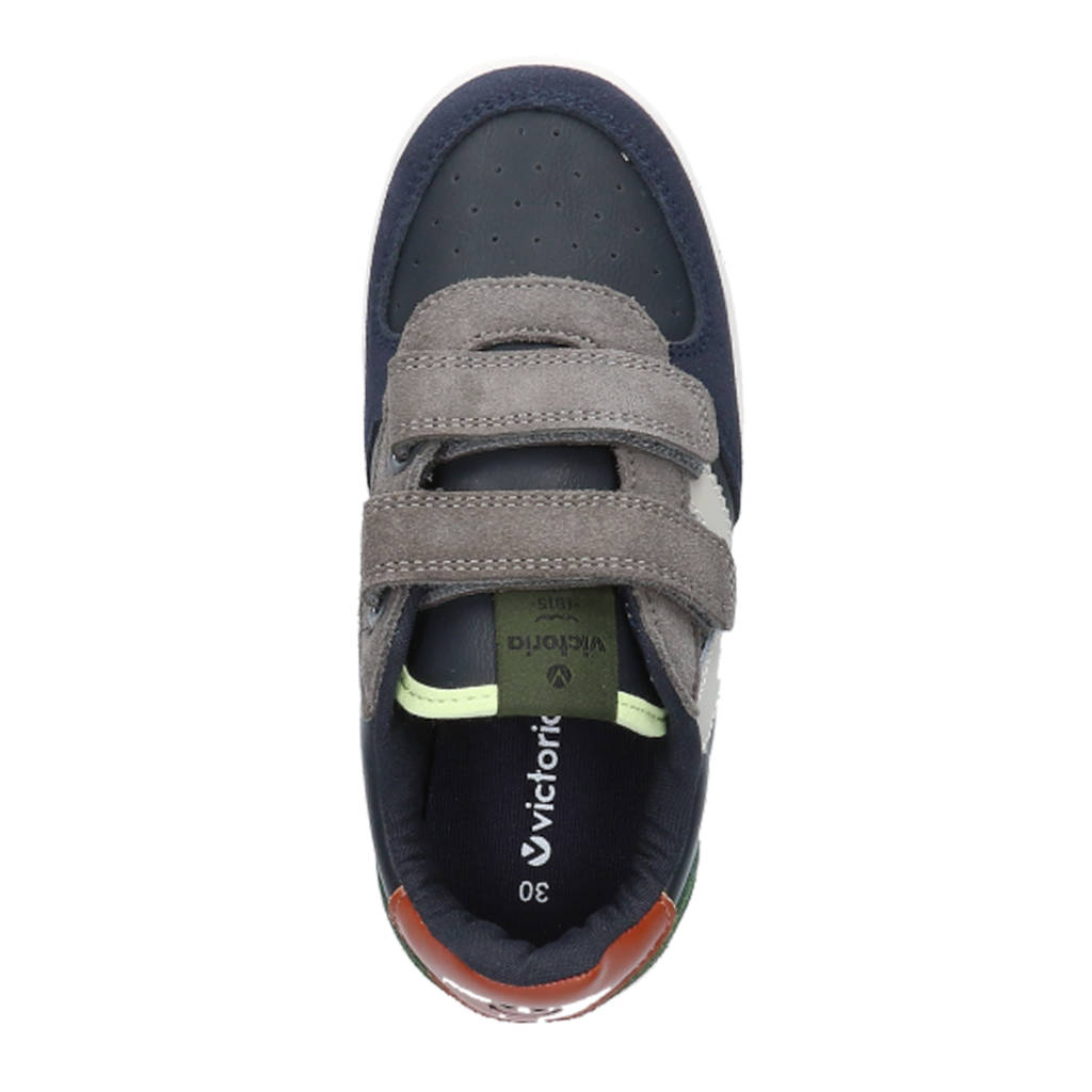 Victoria suède sneakers donkerblauw
