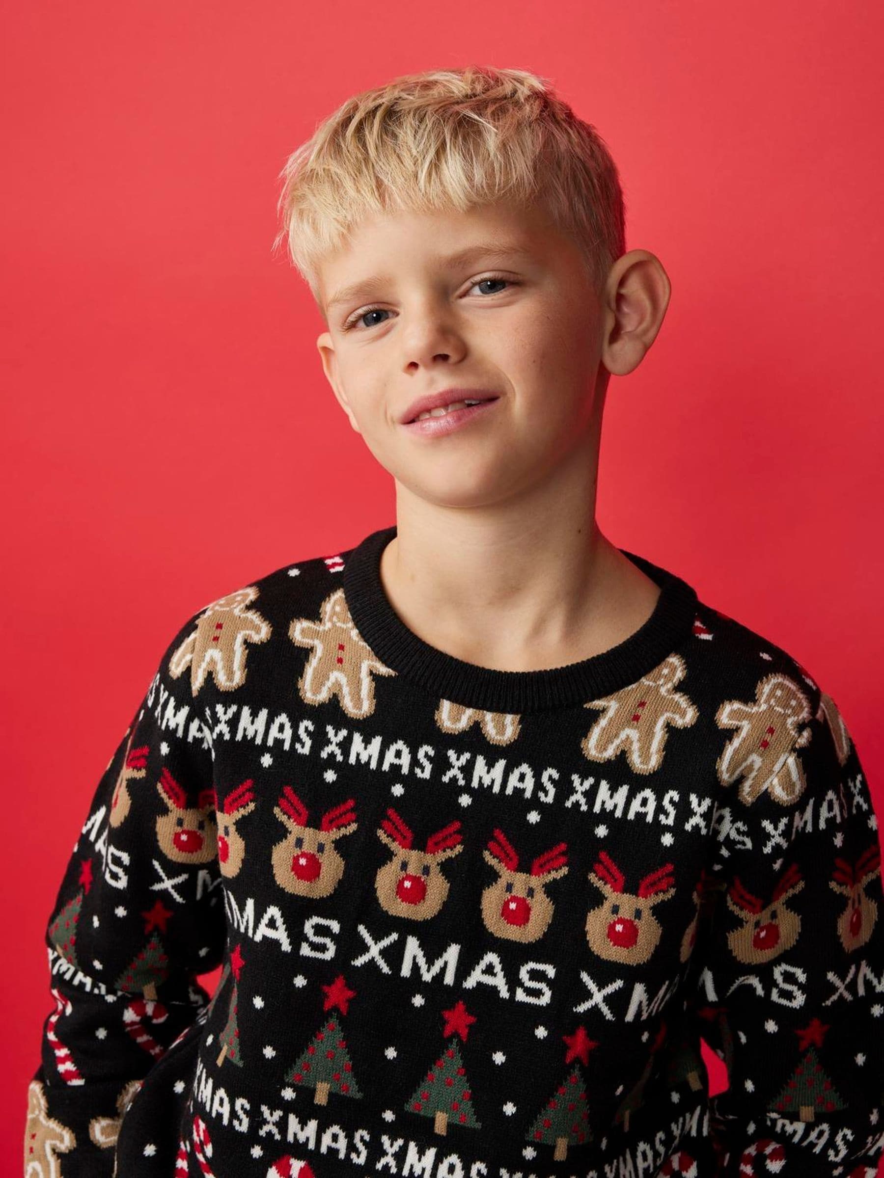 Name It gebreide kersttrui