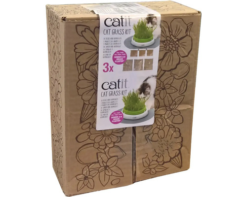 Kattengraszaad Cat It Senses 2.0 Kattengras Kit set van 3