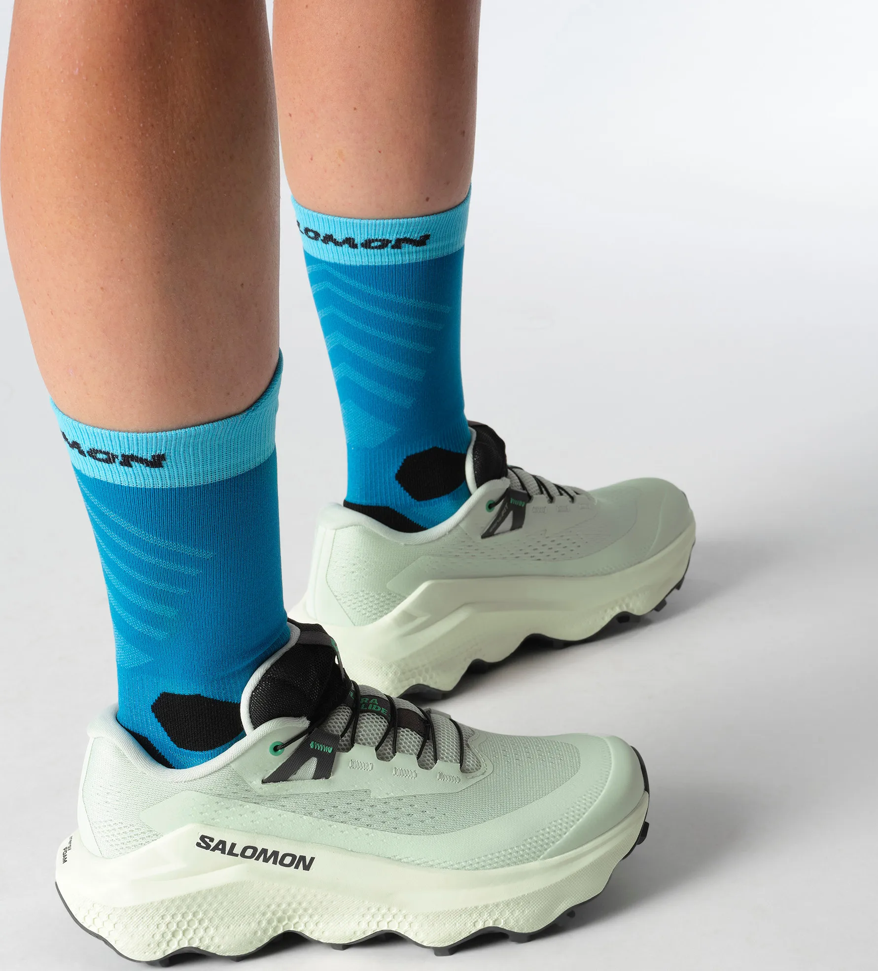 Salomon Women's Ultra Glide 3 Clearly Aqua/vanilla Ice/asphalt