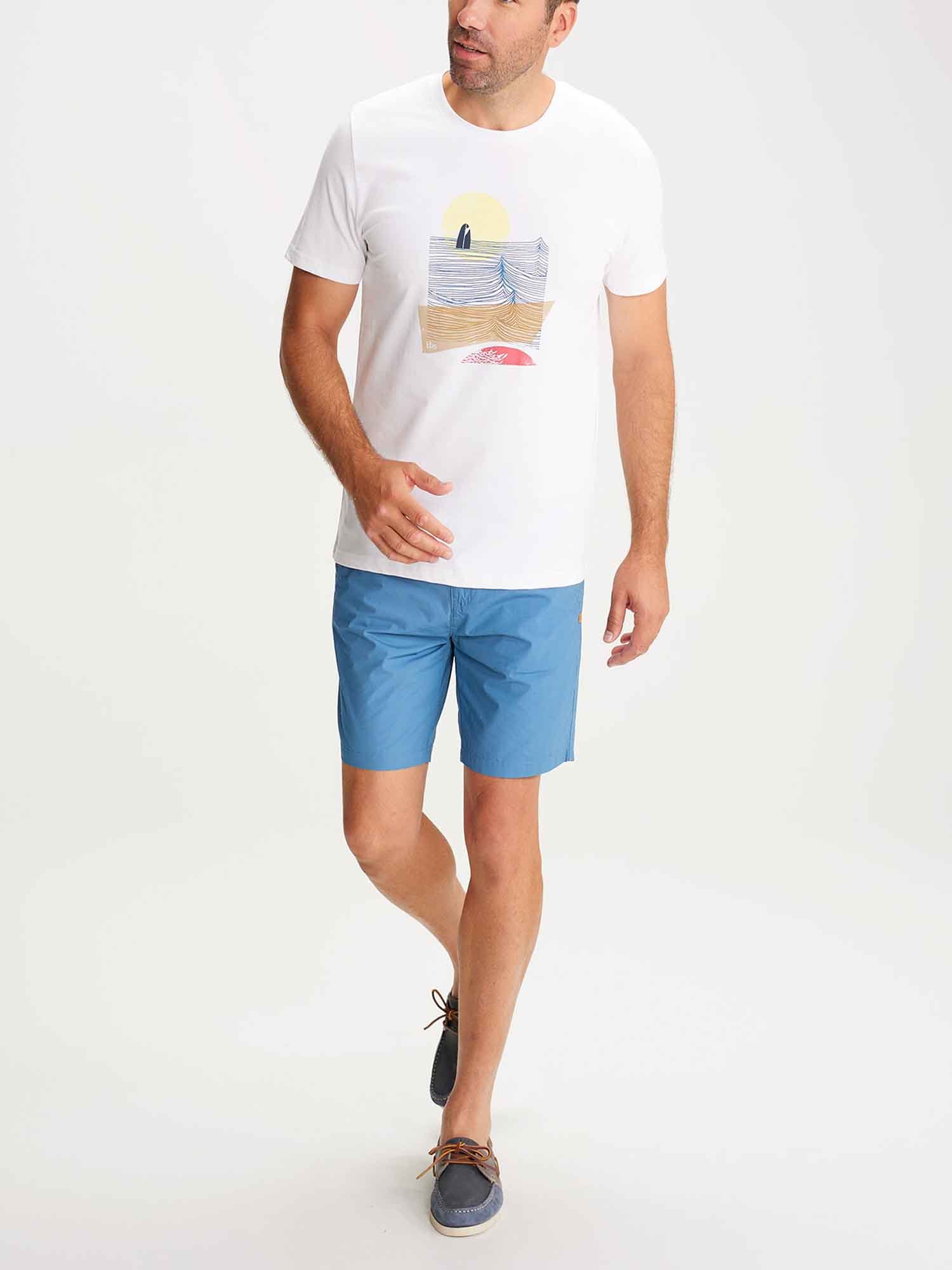 Tee Shirt Homme Coton Biologique Blanc