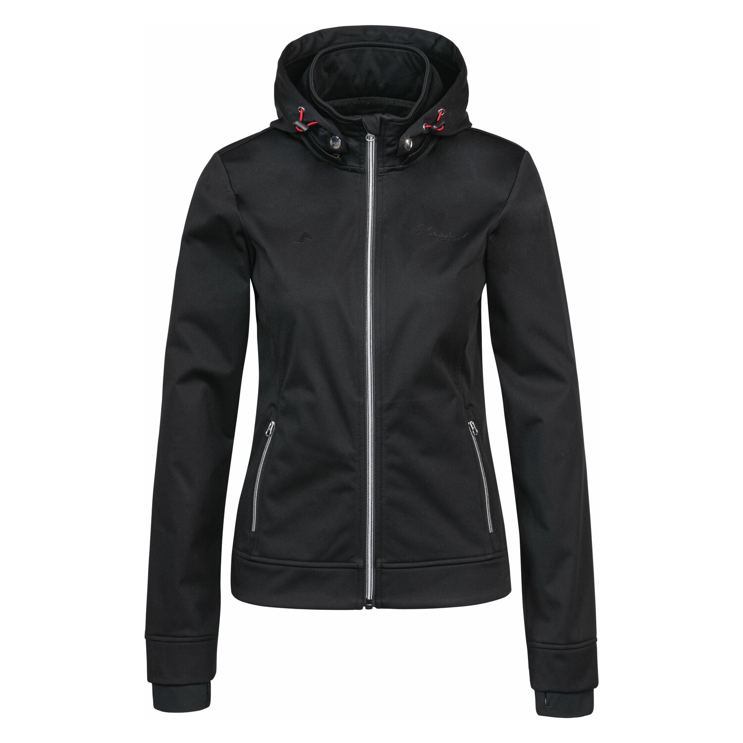 black forest Softshelljacke mit Print - black