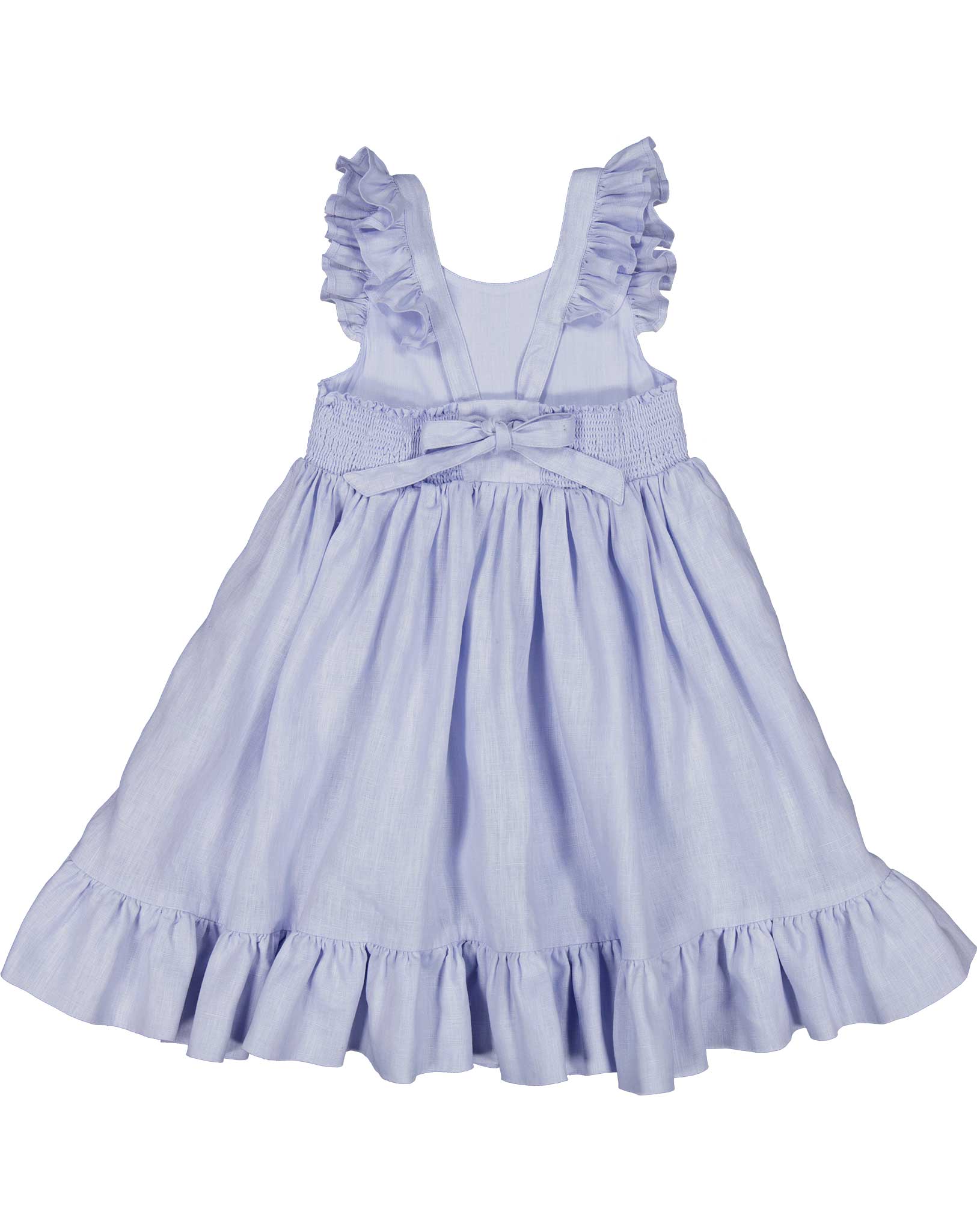Kleid DANITA FRILL ärmellos in blue mist