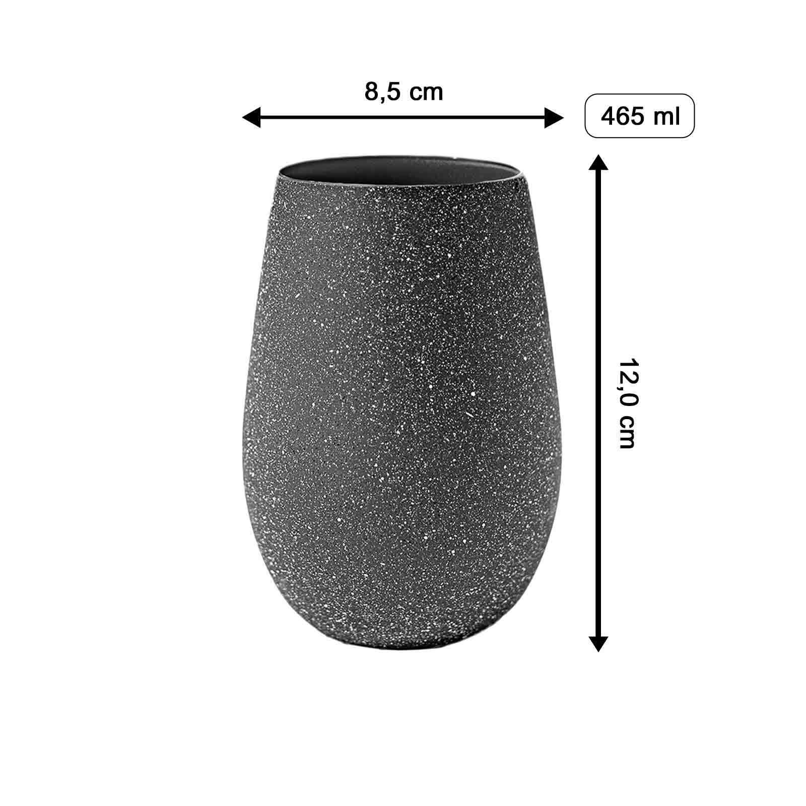 Stölzle Lausitz Becher Stones 465 ml 6er Set