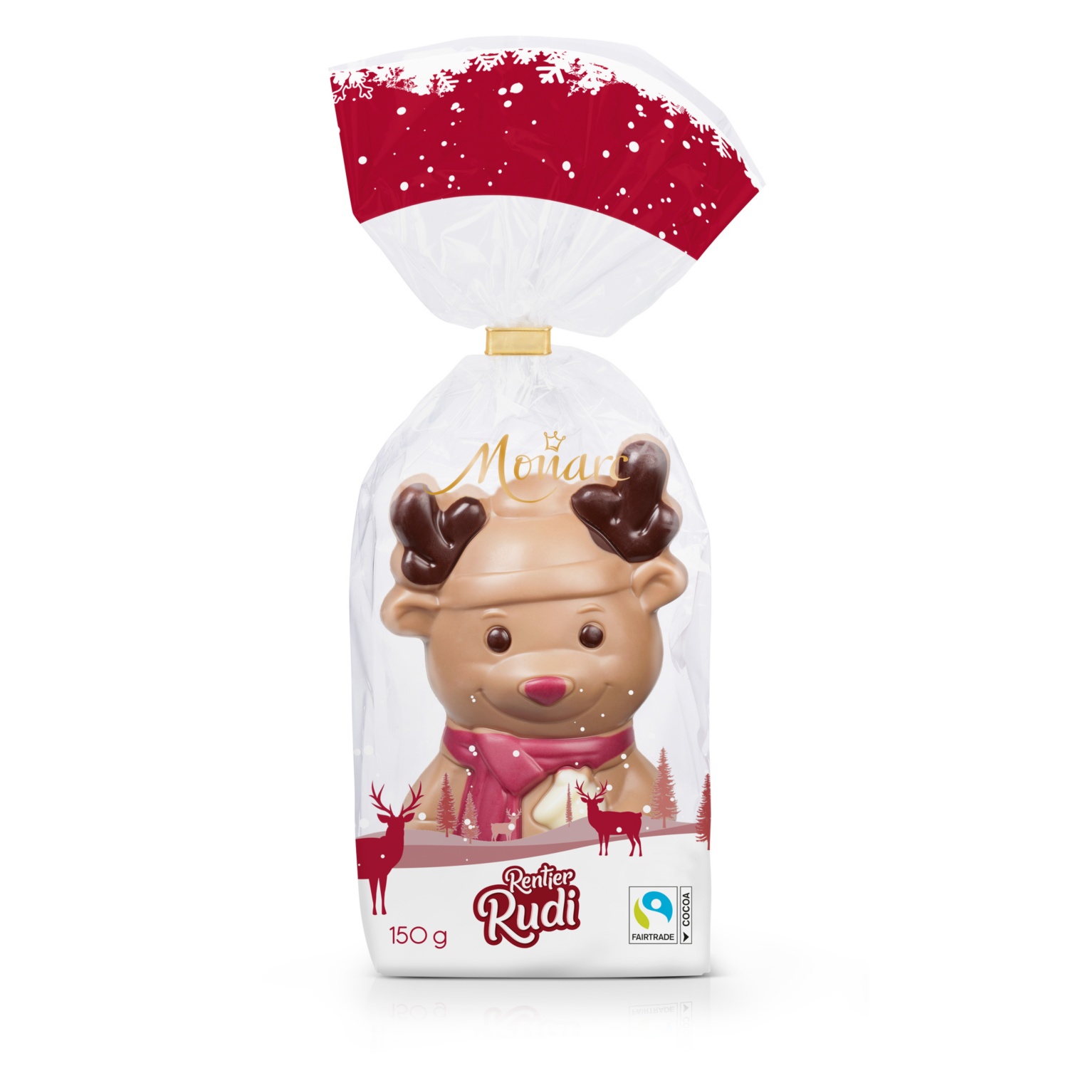 MONARC Fröhliche Weihnachtstiere, Rentier 150 g