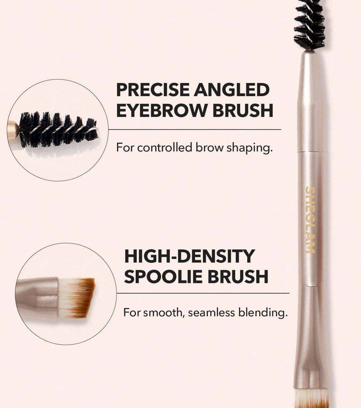 SHEGLAM - Pomada para Sobrancelhas à Prova d'Água Boss Brow - Soft Brown