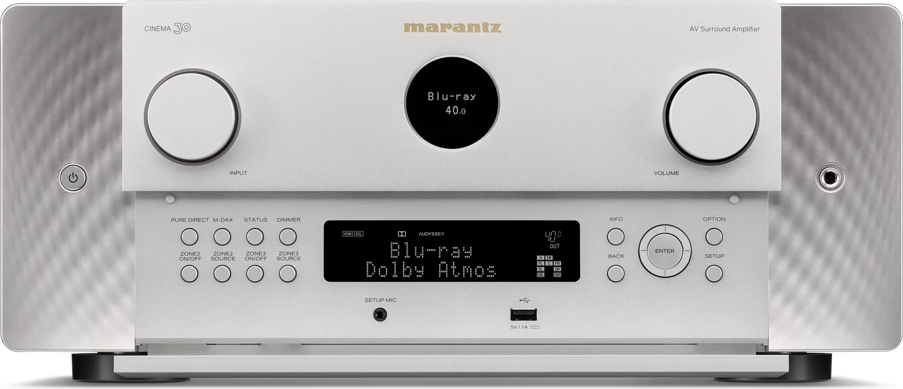 Marantz Cinema 30 Silver Gold Amplis home-cinéma