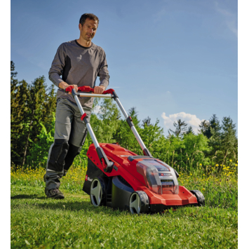 Einhell Power X-Change grasmaaier accu 2x18V (2x5,2Ah) 42cm Rassaro