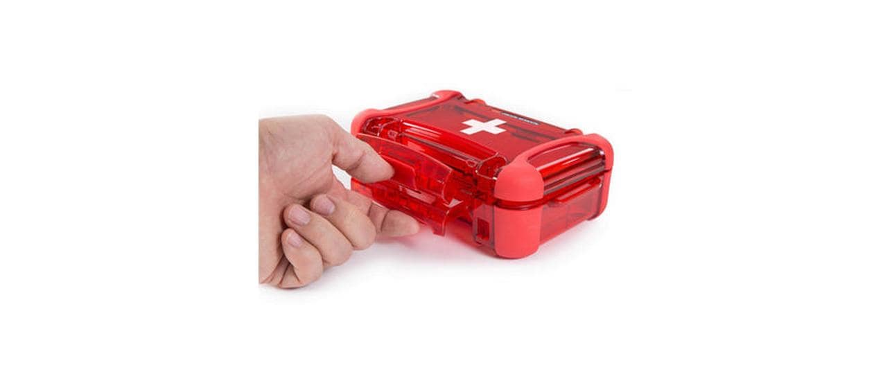 Outdoor-Koffer Nano 330 Erste-HilfeWasserdichter und robuster Koffer für kleine Ausrüstungsgegenstände