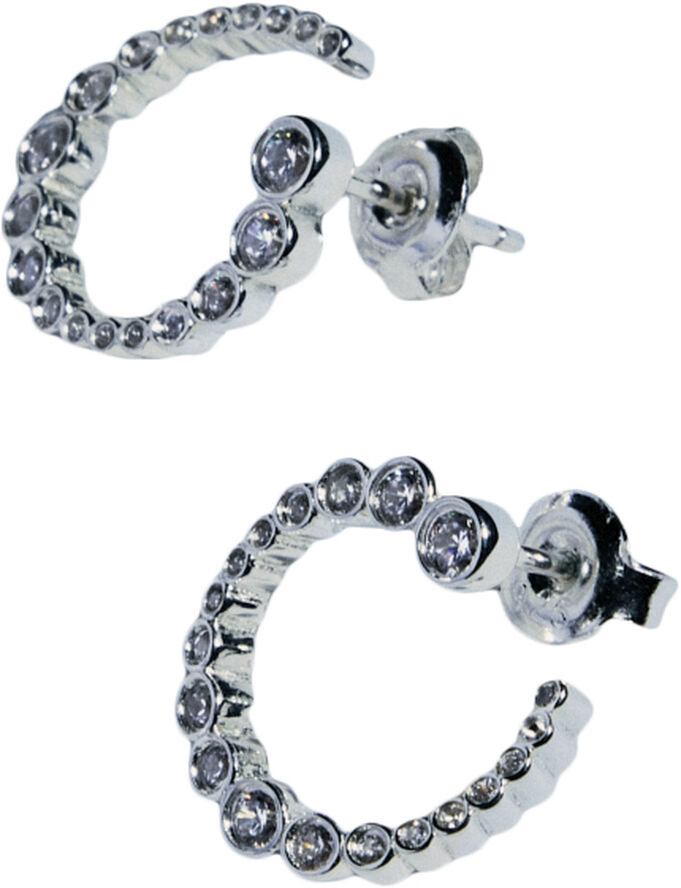 Ragbag Studio Odette Spiral Earrings Silver