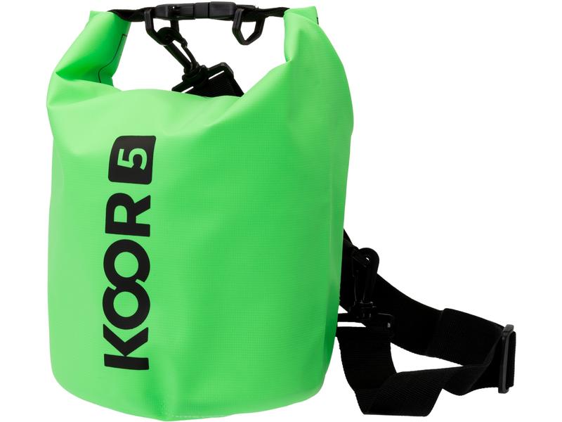 KOOR Dry Bag Zaaino Grün 5 l Wasserdichter Schwimmsack