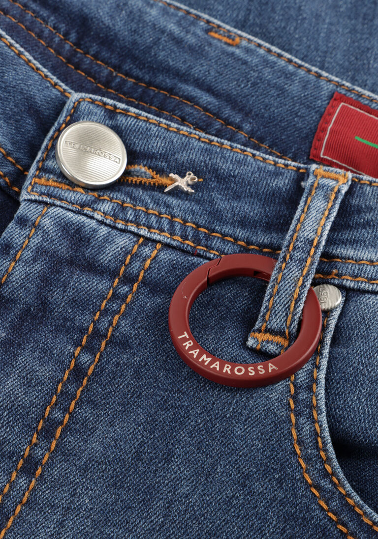 blauwe tramarossa slim fit jeans michelangelo