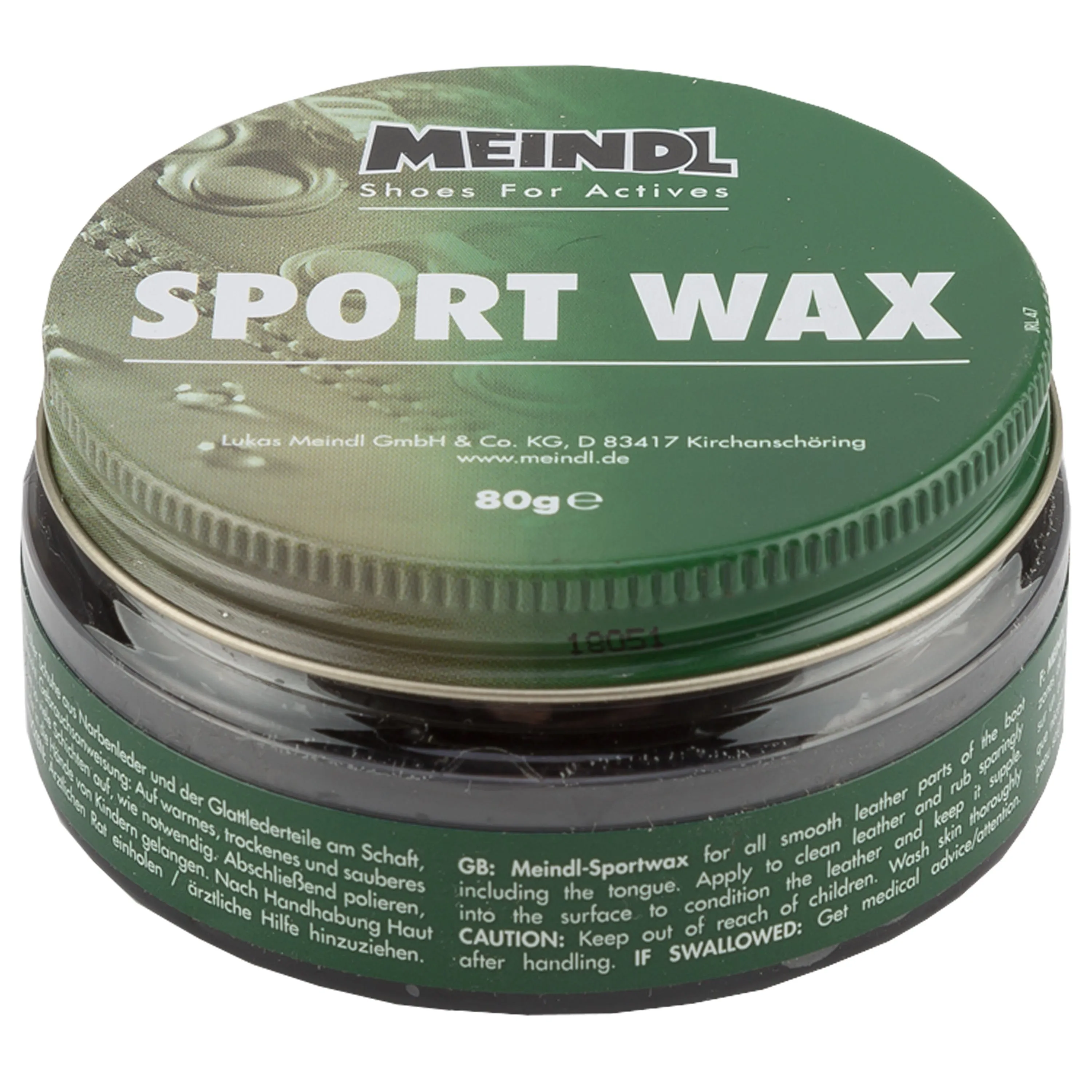 Meindl -  Schuhcreme Meindl Sportwax schwarz 80 g