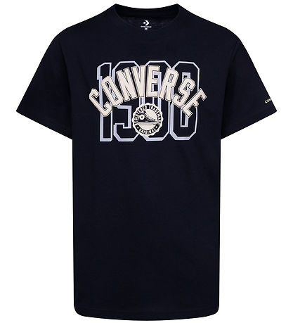 Converse T-Shirt - Classic+ Arc Logo - Schwarz
