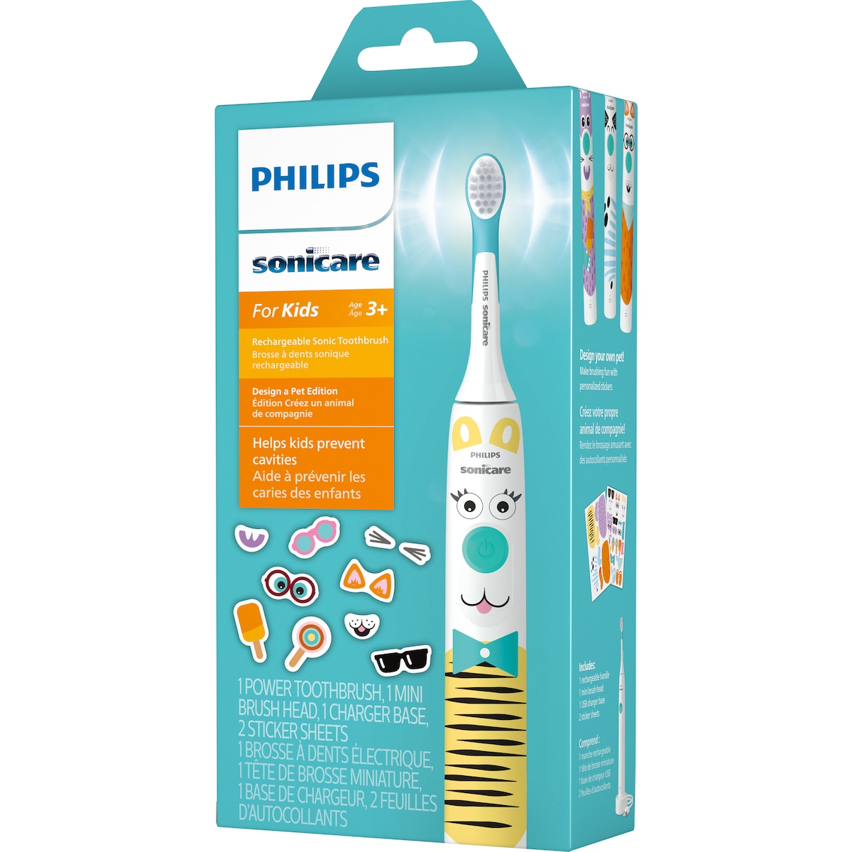 Philips Sonicare elektrisk tannbørste for barn HX3601/01