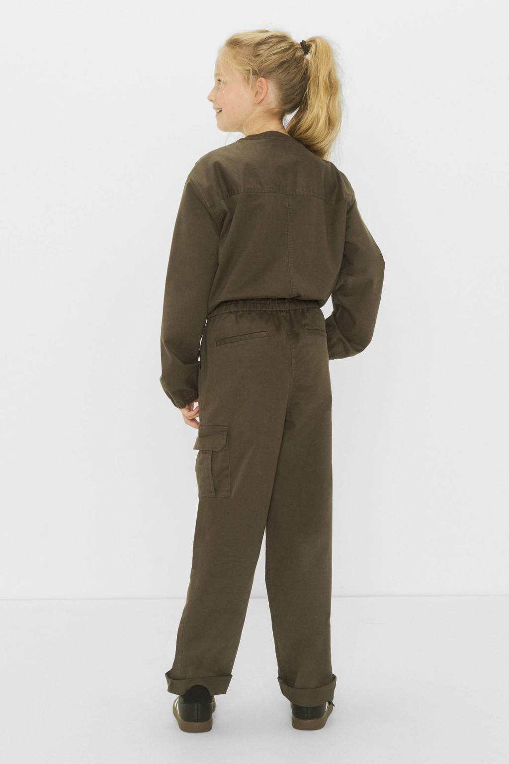 Me & My Monkey boilersuit Roxanne groen