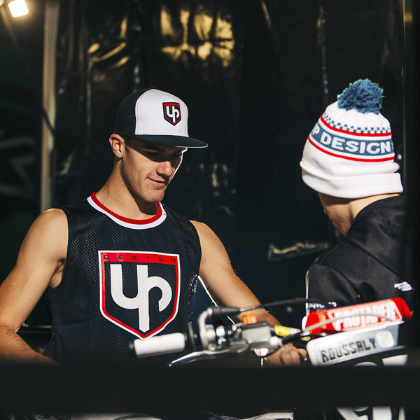Up Design - Casquette Navy / Blanc