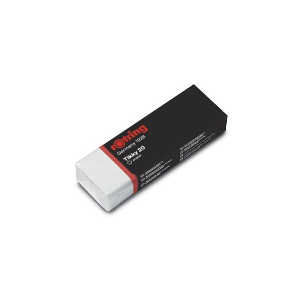 Rotring Borracha Tikky 20 Branco 1 Un.