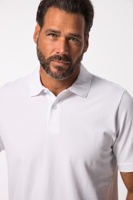 Poloshirt, Basic, Halbarm, Piqué, bis 10XL