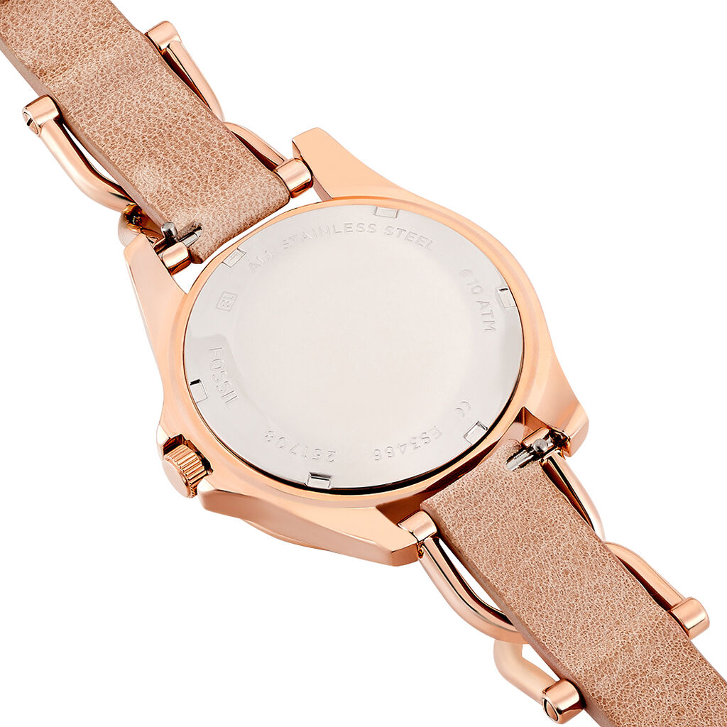 Montre Fossil Riley Beige