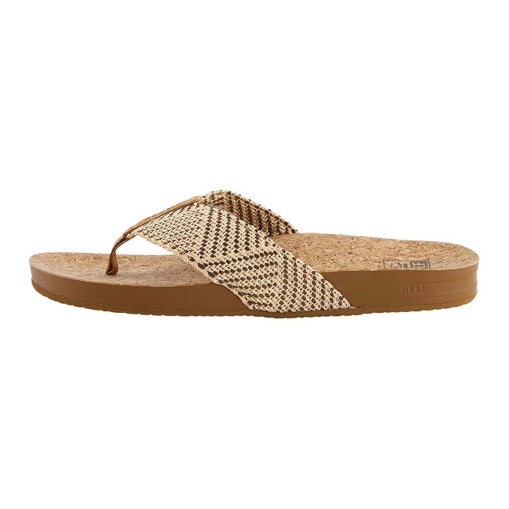 Reef CUSHION STRAND - Tongs Femme chocolate