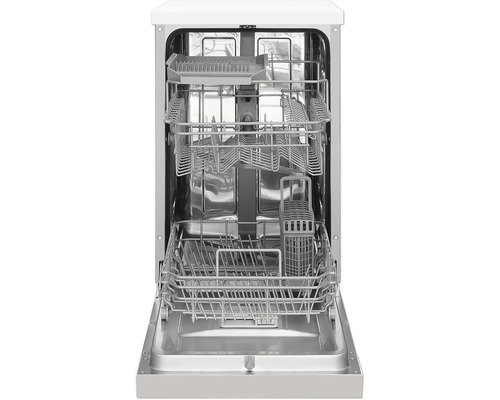 Amica EGSP 560 911 E semi-geïntegreerde vaatwasser, 45 x 87 x 58 cm, voor 10 couverts, 9 l inhoud, 47 dB(A)