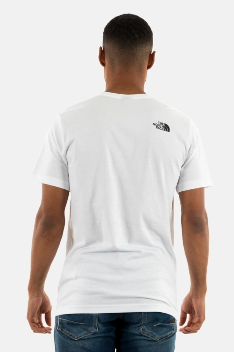 Tee shirt the north face 0a87ns fn41 white