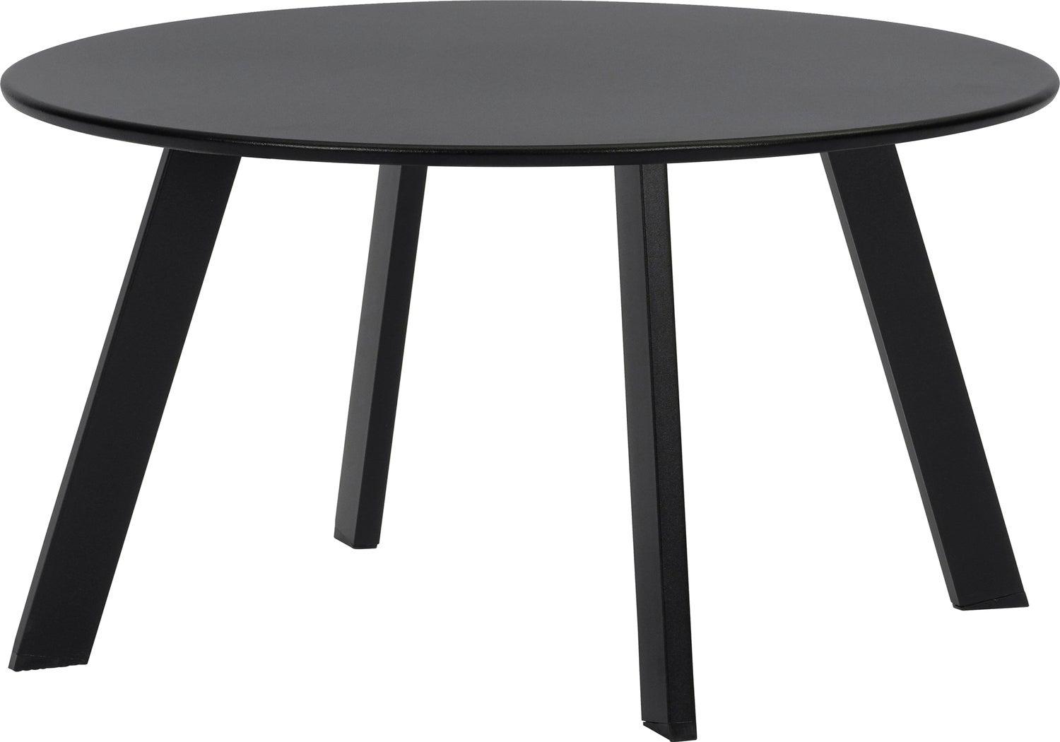 Intratuin bijzettafel Latte zwart D 70 H 40 cm
