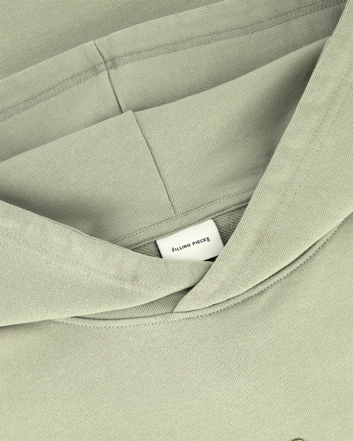 Hoodie Boxy Embroidered Tea