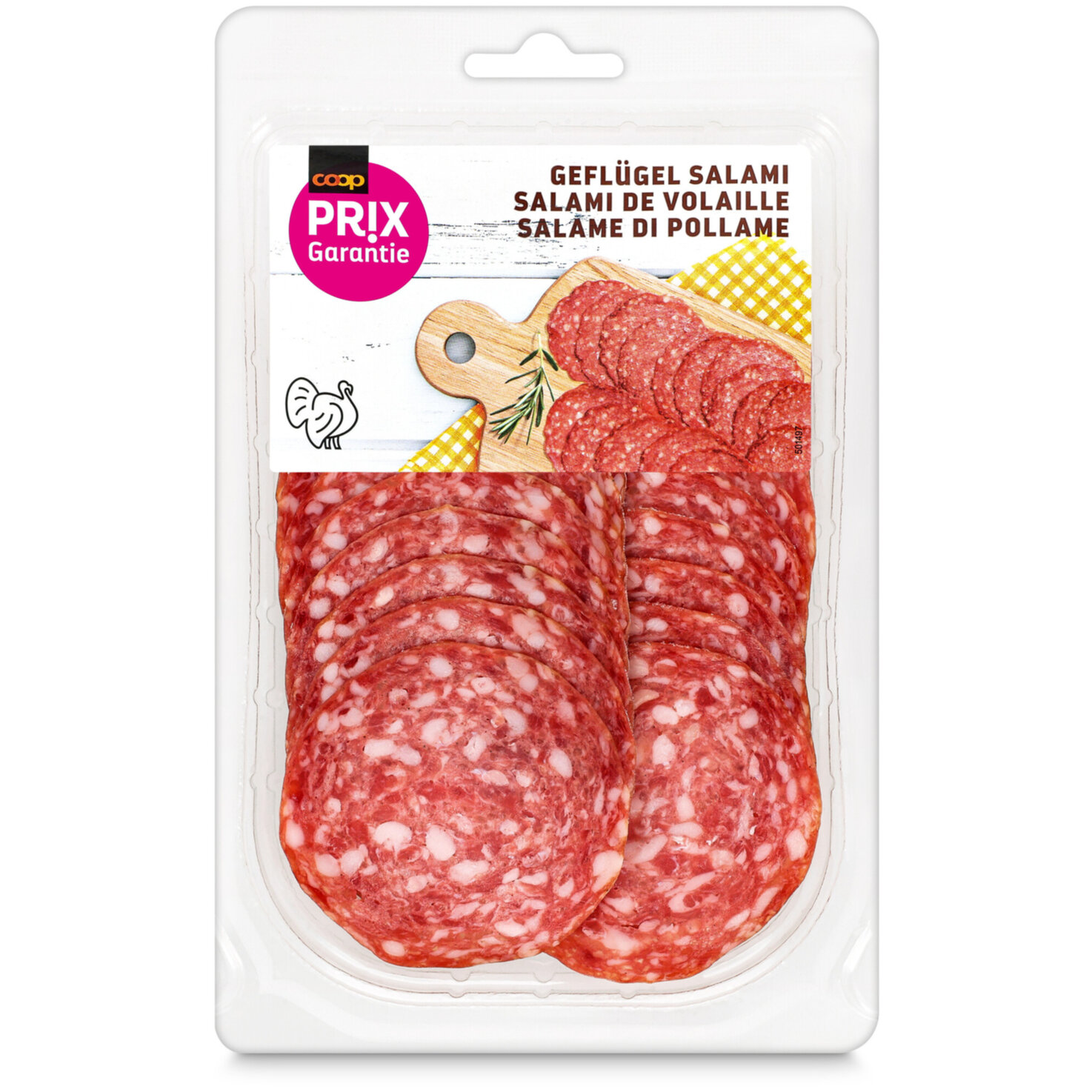 Prix Garantie Geflügel Salami ca. 130g