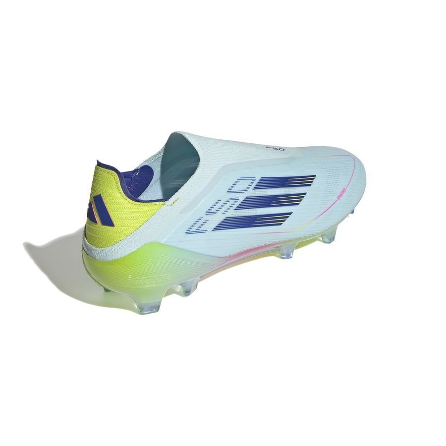 adidas F50 Elite Laceless FG Stellar Icon - Almost Blue/Bleu/Jaune