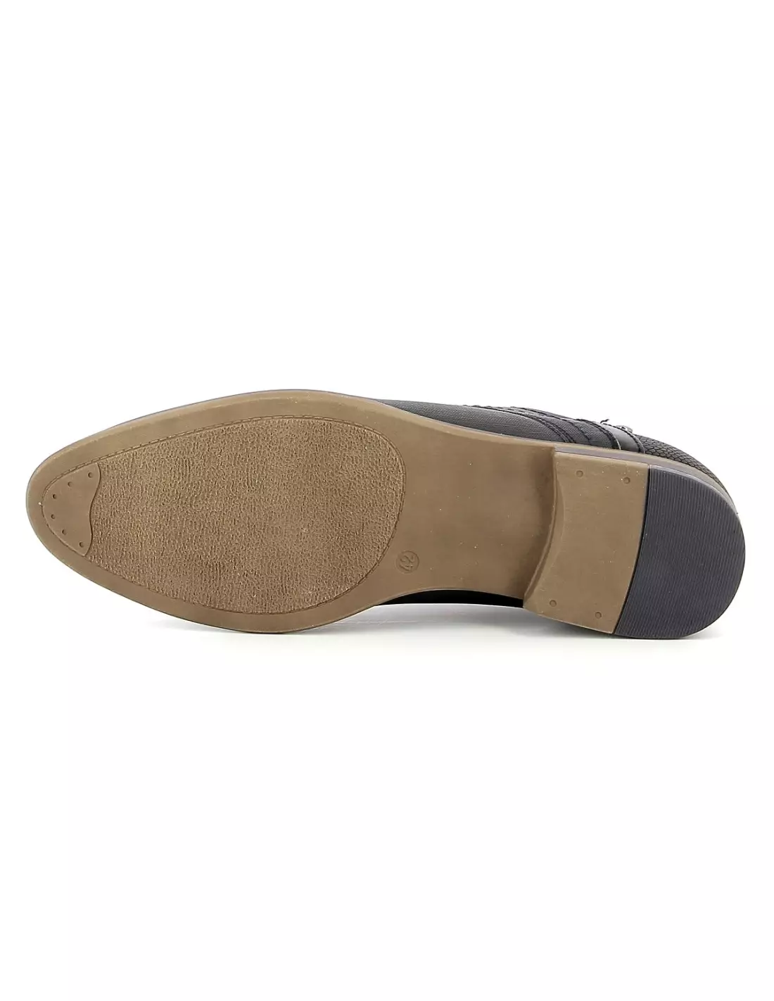 POINT D ORGUES 81F06 - Chaussures de ville Noir