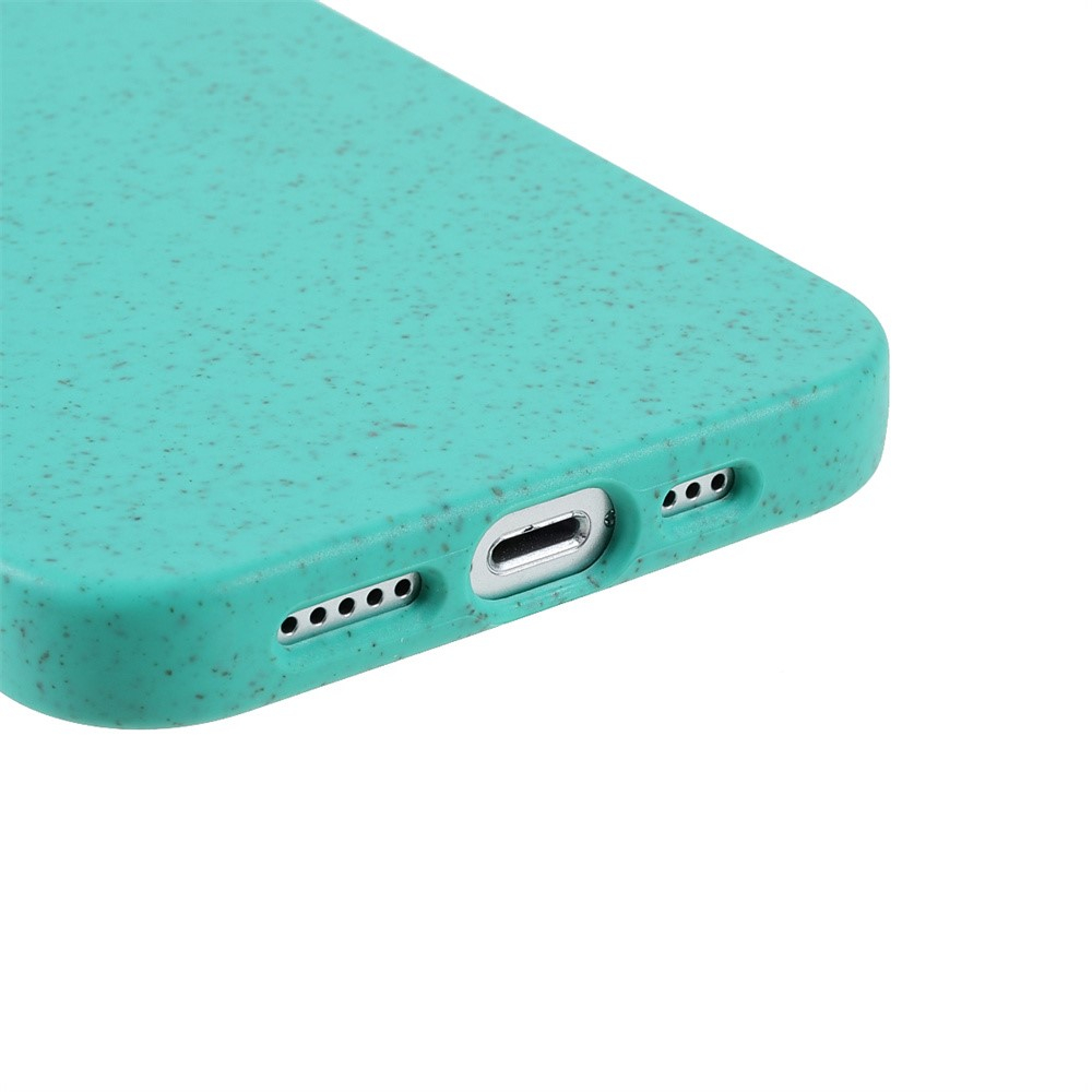 iPhone 15 Bio Gummi Schutzhülle Eco Friendly Nachhaltig Kompostierbar - Türkis