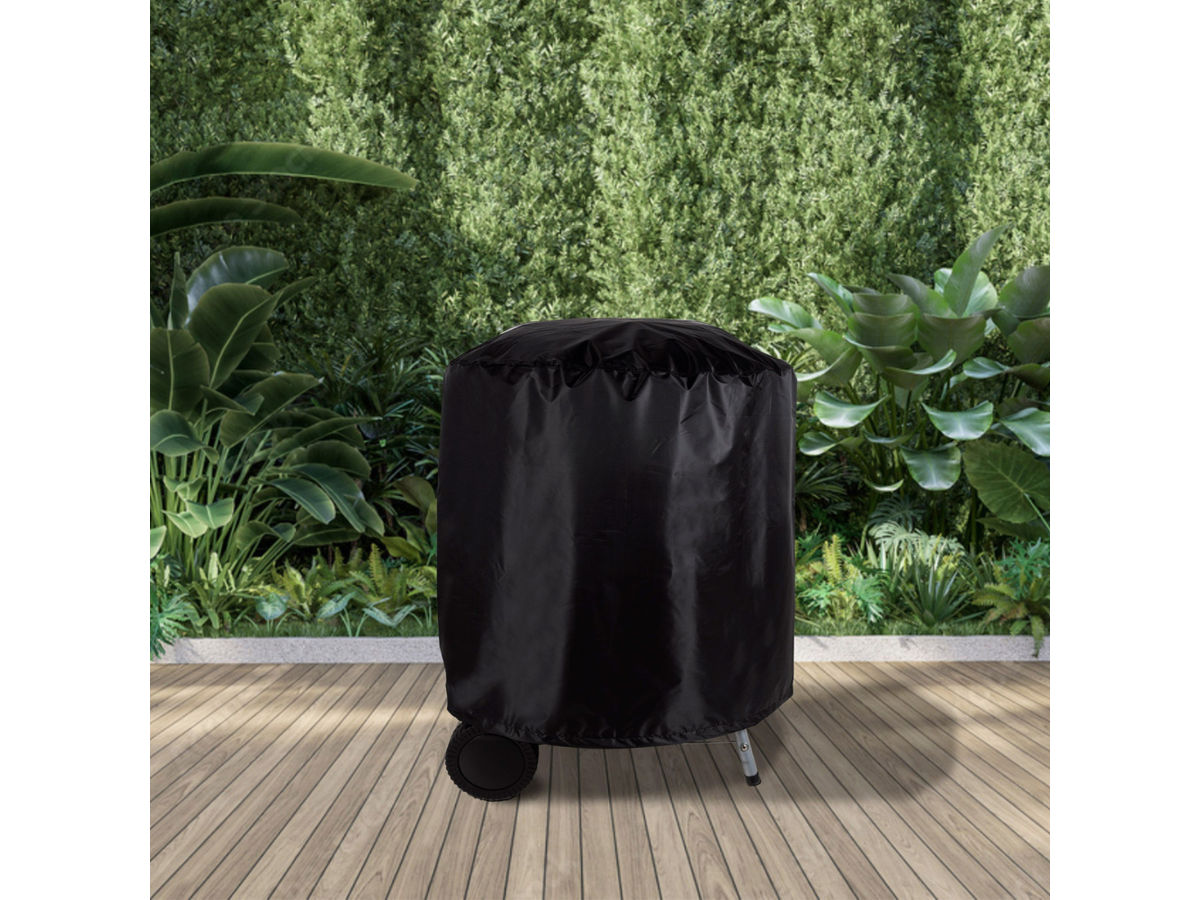 HIXA 70 cm rond barbecue hoes - Black