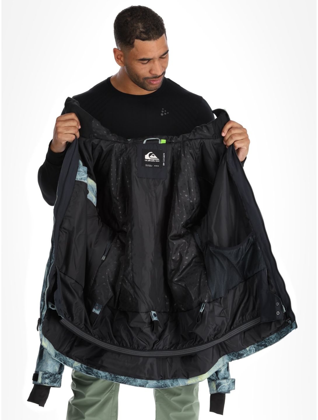 Mission Printed ski-jas heren