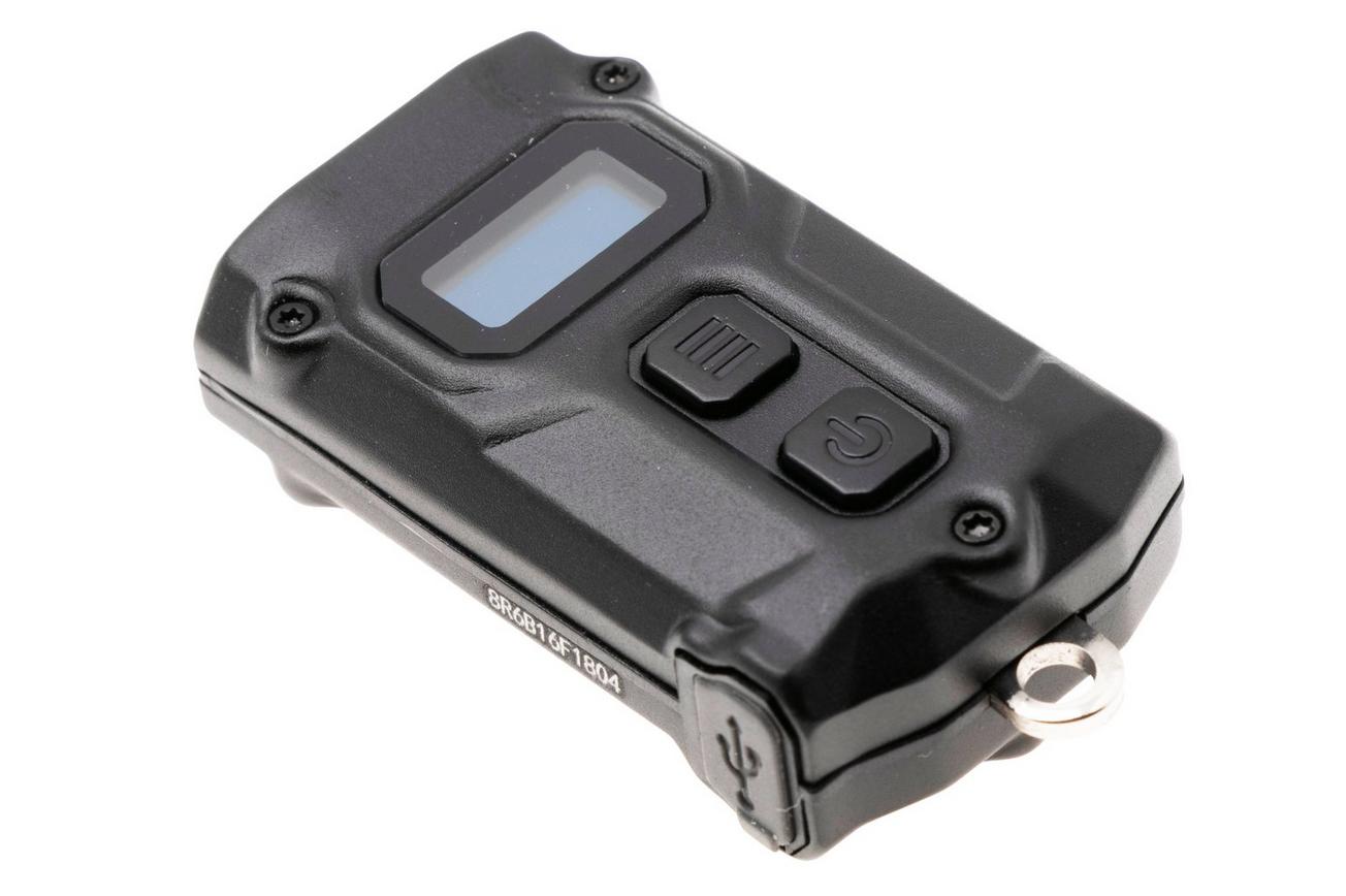 Nitecore TINI3 Classic Black oplaadbare sleutelhangerzaklamp, 600 lumen